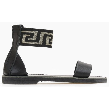 σανδάλια δερμάτινα με μαίανδρο estil 