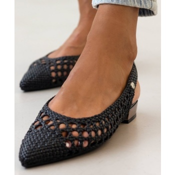 μπαλαρίνες μυτερές με πλεκτό σχέδιο xti σε προσφορά