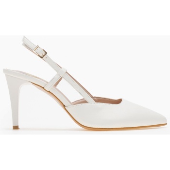 γόβες slingback μυτερές tfp - λευκό σε προσφορά