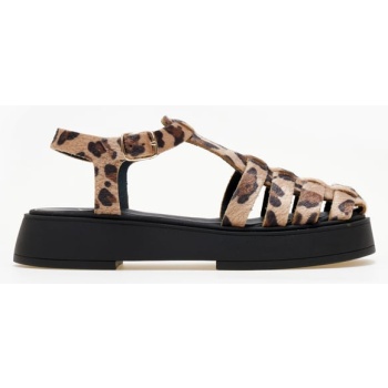 σανδάλια flatforms δερμάτινα fisherman