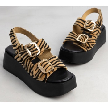 πλατφόρμες δερμάτινες με print tfp  σε προσφορά