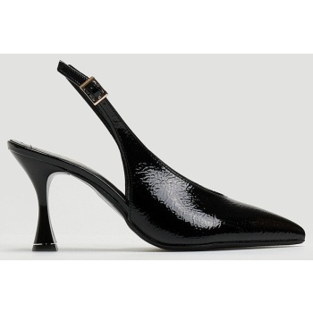 γόβες slingback λουστρίνι tfp - μαύρο σε προσφορά