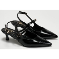 γόβες slingback λουστρίν...