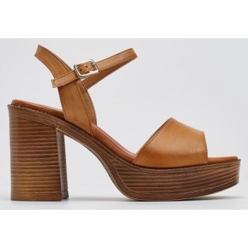 πέδιλα δερμάτινα με μπαρέτα tfp - ταμπά σε προσφορά