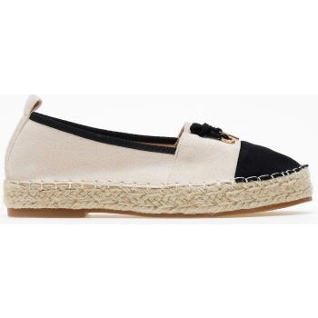 εσπαντρίγιες suede με διχρωμία erynn 