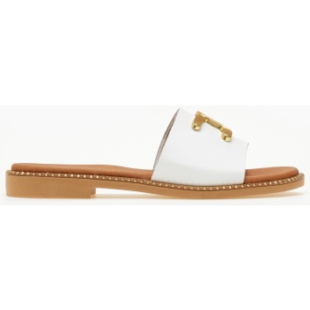 σανδάλια δερμάτινα ragazza 01192 - λευκό σε προσφορά