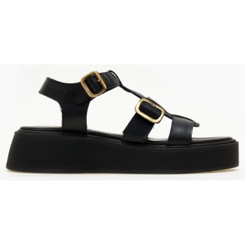 σανδάλια flatforms δερμάτινα gladiator