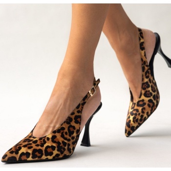 γόβες μυτερές σατέν slingback tfp  σε προσφορά