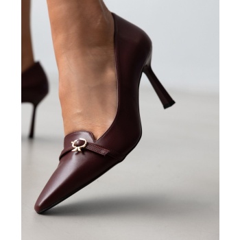 γόβες μυτερές tfp - burgundy σε προσφορά