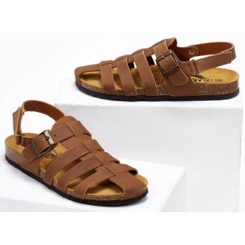 σανδάλια δερμάτινα fisherman ανατομικά σε προσφορά