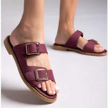 σανδάλια δερμάτινα nubuck με τοκάδες σε προσφορά