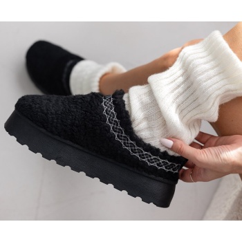 παντόφλες teddy με συνθετική γούνα  σε προσφορά