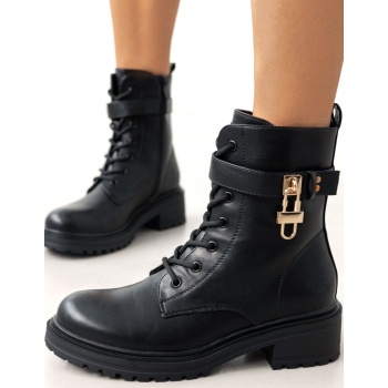 αρβυλάκια με κορδόνια erynn - μαύρο σε προσφορά