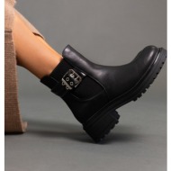  μποτάκια με τοκά erynn - μαύρο