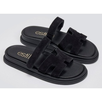 σανδάλια καστόρινα με velcro estil 