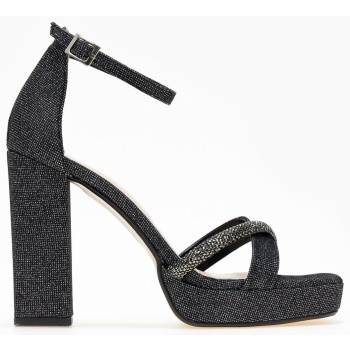 πέδιλα με μπαρέτα και στρας tfp  σε προσφορά