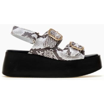 πλατφόρμες δερμάτινες με print tfp  σε προσφορά