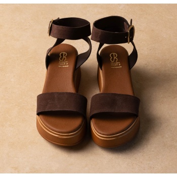 σανδάλια flatforms καστόρινα estil  σε προσφορά