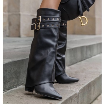 gaiter boots - black matte σε προσφορά