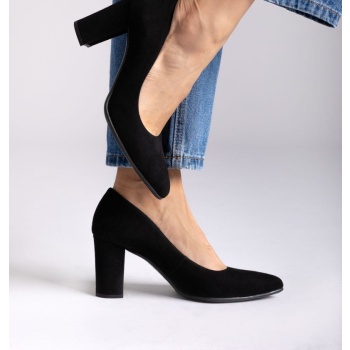 block heel pumps ragazza 021/a - black σε προσφορά