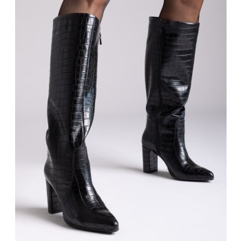 block heel boots ragazza 0860 - black σε προσφορά