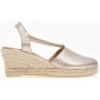 platform espadrilles ragazza 0672 - άμμου