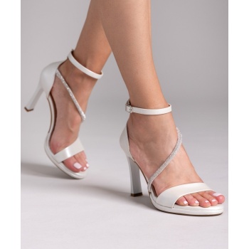 platform sandals ragazza 0995 - λευκό