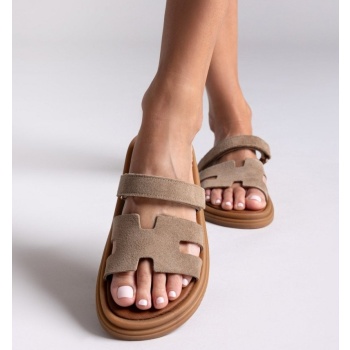 estil suede velcro sandals - 1811nk