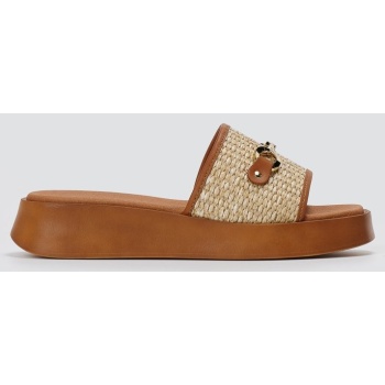ragazza raffia slide sandals - 01173 