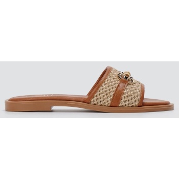 ragazza raffia slide sandals - 01018 