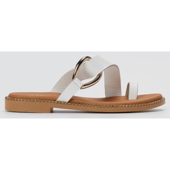 ragazza leather sandals - 01039 - white