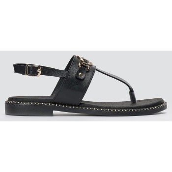 ragazza t-strap leather sandals - 01070