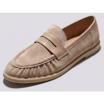 ideal shoes suede loafers - 9733 