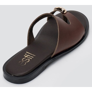 estil toe ring sandals - 0148 - dark