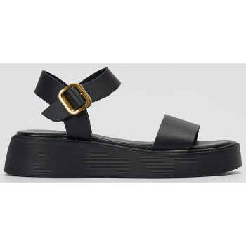 estil leather flatform sandals ankle