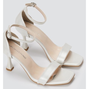 tfp stiletto sandals - 7720 - white