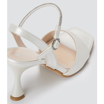 tfp stiletto sandals - 7715 - white