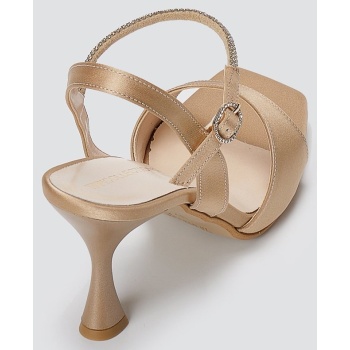 tfp stiletto sandals - 7715 - beige