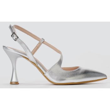 tfp slingback pumps - 725 - silver