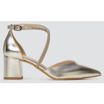 tfp pointed toe pumps - 586 - gold