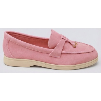 ideal shoes comfort loafers with metal