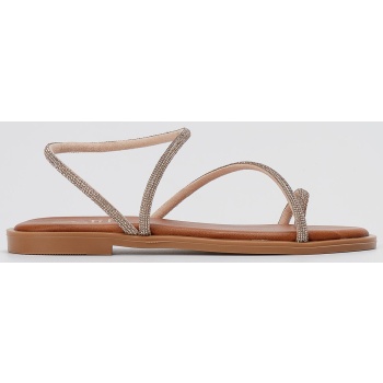 estil rhinestone strap sandals 