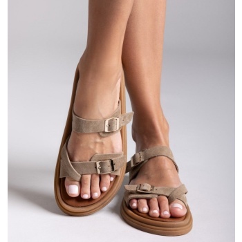estil suede sandals with buckles - 1801
