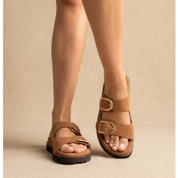 ragazza sandals - 01252 - tan suede