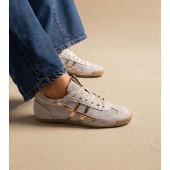 corina lace up sneakers - 6035 - gold