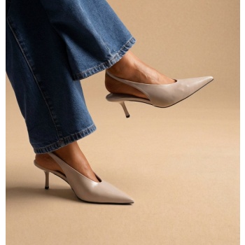 corina pointed toe slingback kitten