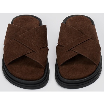 estil leather sandals - 1825 - brown