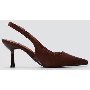 stephan slingback pumps slim heel 