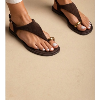corina slingback sandals - 6442 - brown