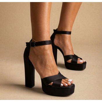 tfp platform sandals - 1610 - black